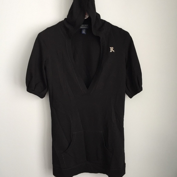 Polo Ralph Lauren Other - POLO Ralph Lauren Black Hooded Tunic Coverup Top